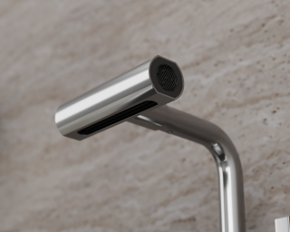 Смеситель для кухни с поворотной лейкой RUSH Tinos (TI3732-17)